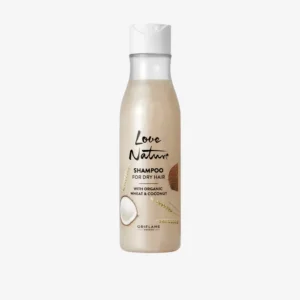 Shampooing pour Cheveux Secs à l'Extrait Naturel de Blé et de Noix de Coco Love Nature